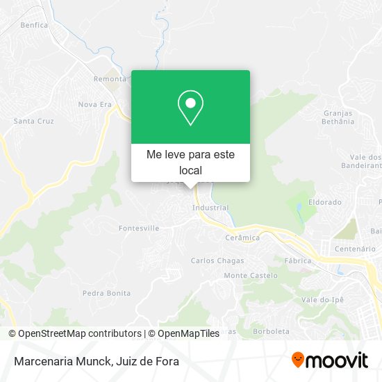 Marcenaria Munck mapa