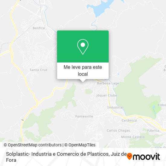 Solplastic- Industria e Comercio de Plasticos mapa