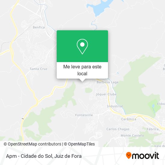Apm - Cidade do Sol mapa