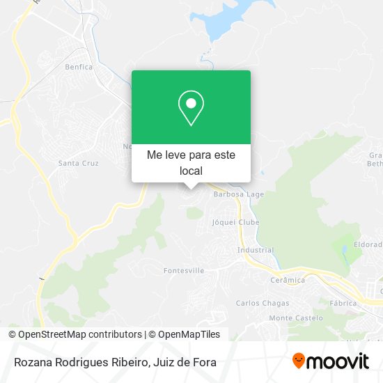 Rozana Rodrigues Ribeiro mapa