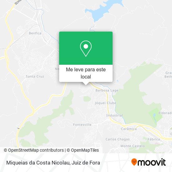 Miqueias da Costa Nicolau mapa