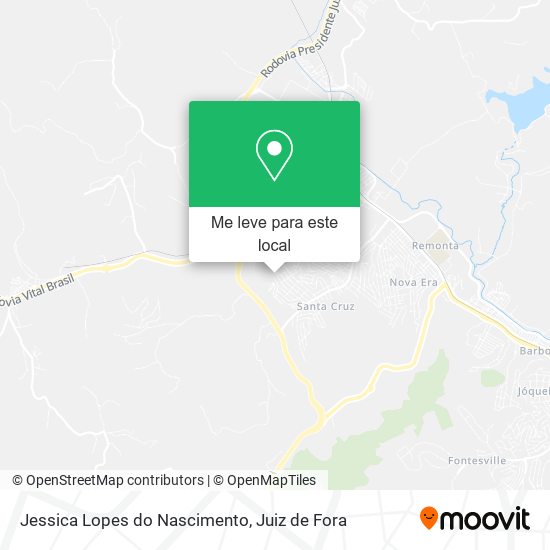 Jessica Lopes do Nascimento mapa