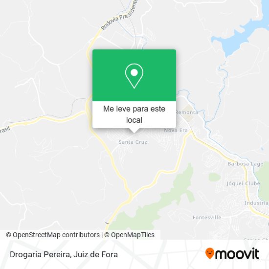 Drogaria Pereira mapa