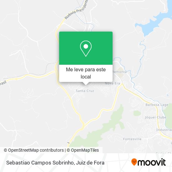 Sebastiao Campos Sobrinho mapa