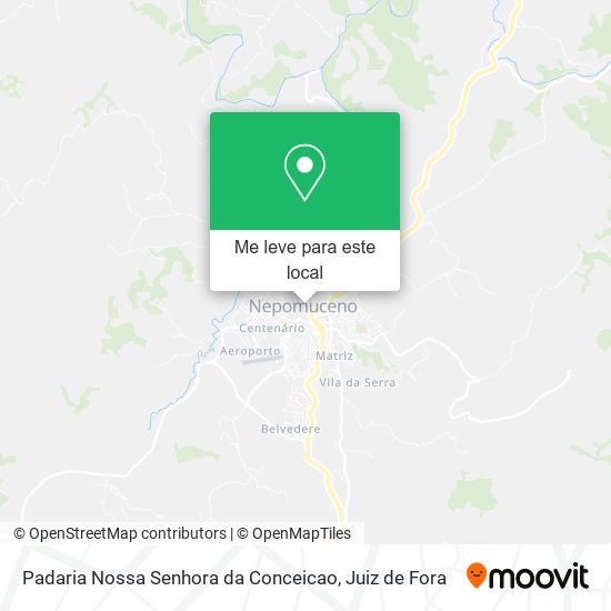 Padaria Nossa Senhora da Conceicao mapa