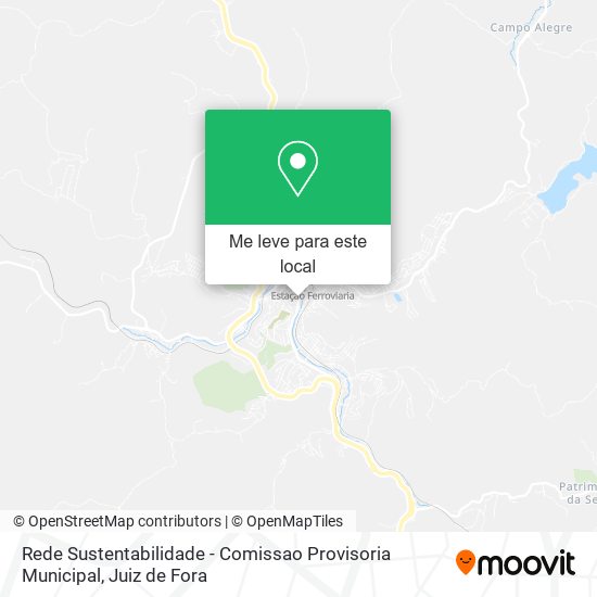 Rede Sustentabilidade - Comissao Provisoria Municipal mapa