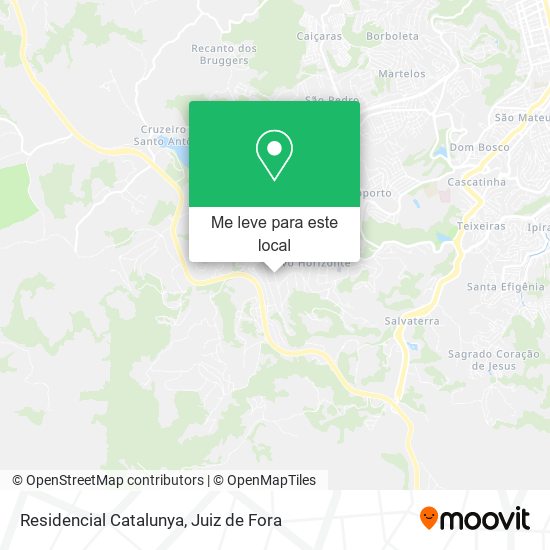 Residencial Catalunya mapa