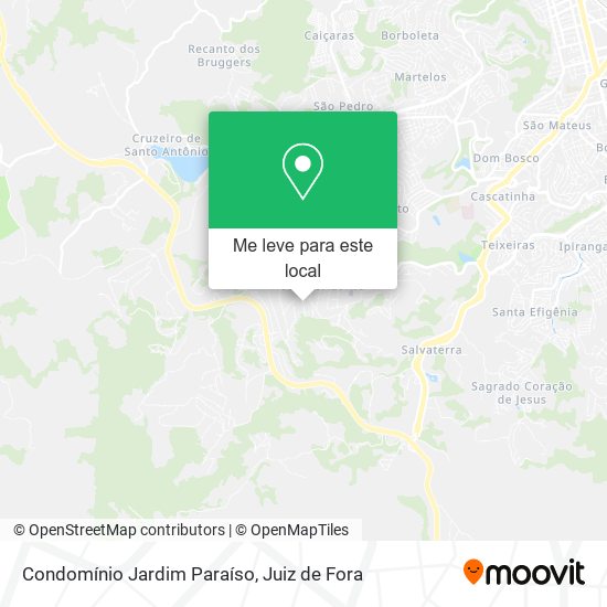 Condomínio Jardim Paraíso mapa