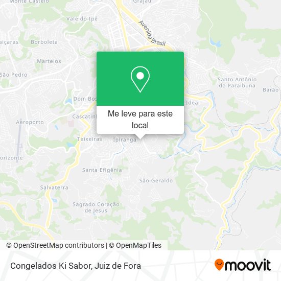 Congelados Ki Sabor mapa