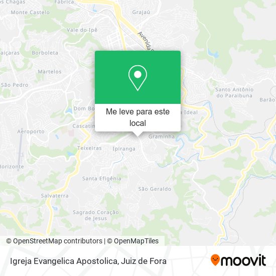 Igreja Evangelica Apostolica mapa