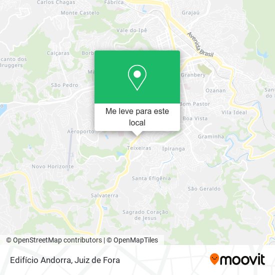 Edifício Andorra mapa