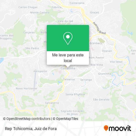 Rep Tchicomia mapa