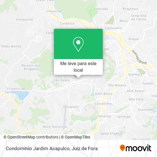 Condomínio Jardim Acapulco mapa