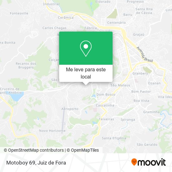 Motoboy 69 mapa