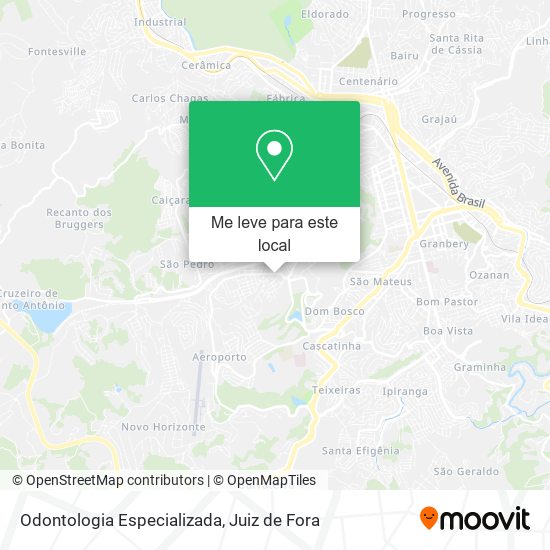 Odontologia Especializada mapa