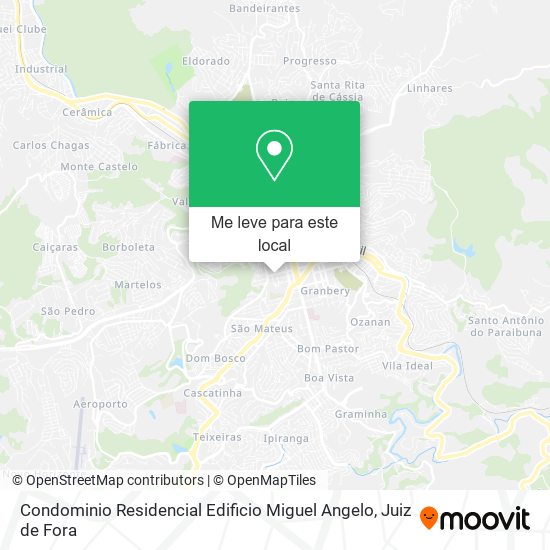 Condominio Residencial Edificio Miguel Angelo mapa
