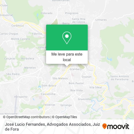 José Lucio Fernandes, Advogados Associados mapa