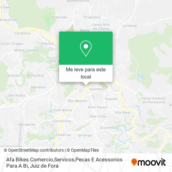 Afa Bikes Comercio,Servicos,Pecas E Acessorios Para A Bi mapa