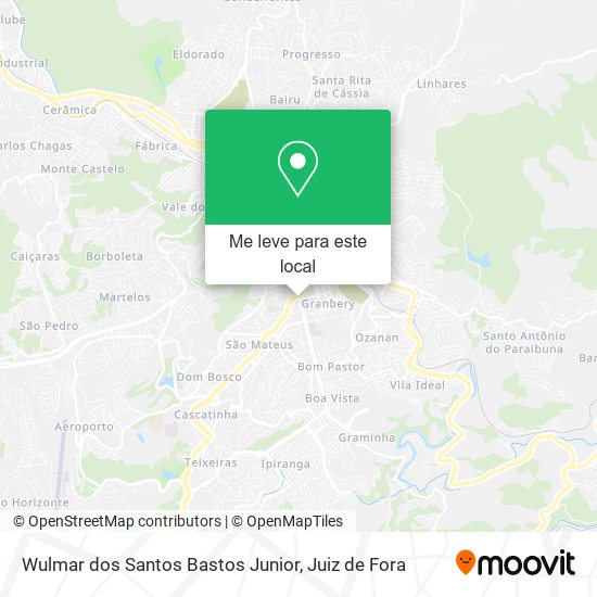 Wulmar dos Santos Bastos Junior mapa