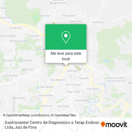 Gastrocenter Centro de Diagnostico e Terap Endosc Ltda mapa