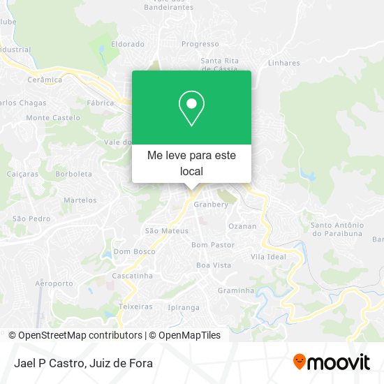 Jael P Castro mapa