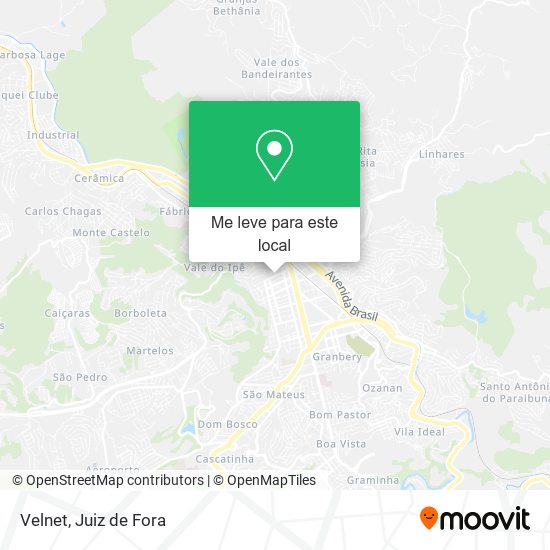 Velnet mapa