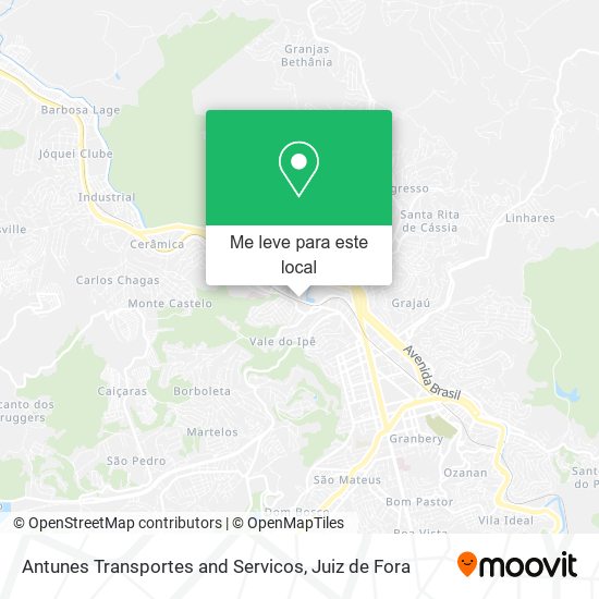Antunes Transportes and Servicos mapa