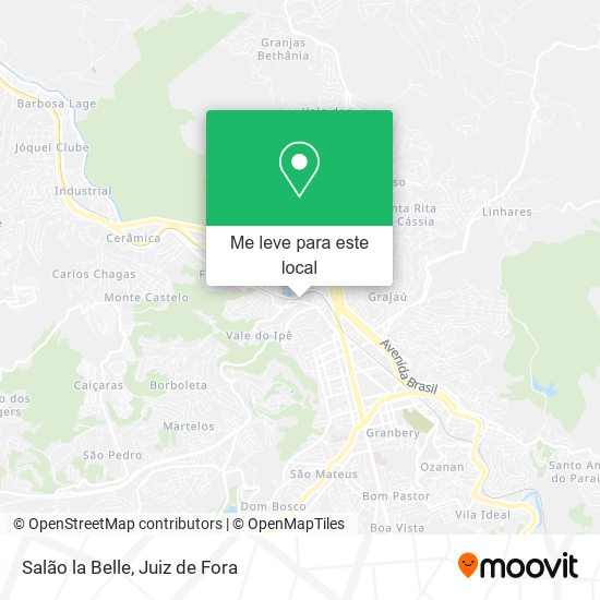 Salão la Belle mapa