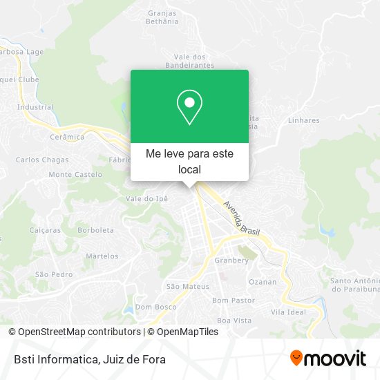 Bsti Informatica mapa