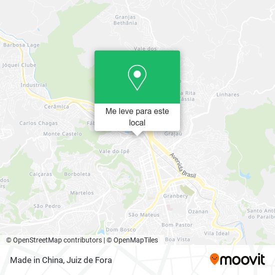 Made in China mapa