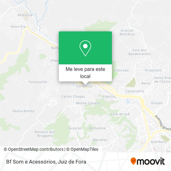 Bf Som e Acessórios mapa