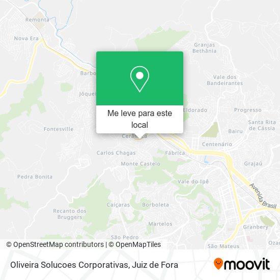 Oliveira Solucoes Corporativas mapa