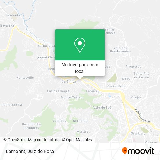 Lamonnt mapa