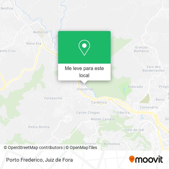Porto Frederico mapa