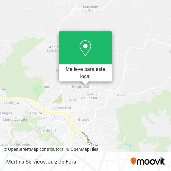 Martins Servicos mapa