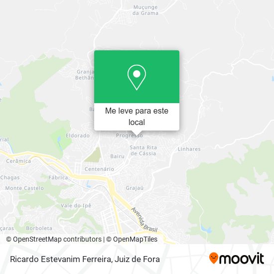 Ricardo Estevanim Ferreira mapa