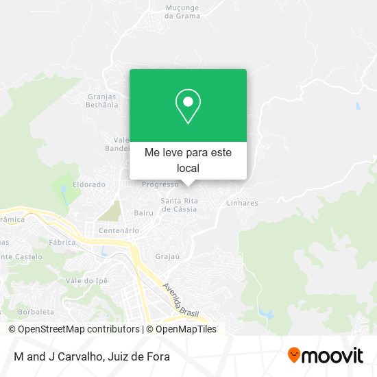 M and J Carvalho mapa