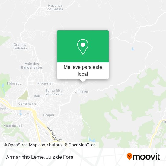 Armarinho Leme mapa