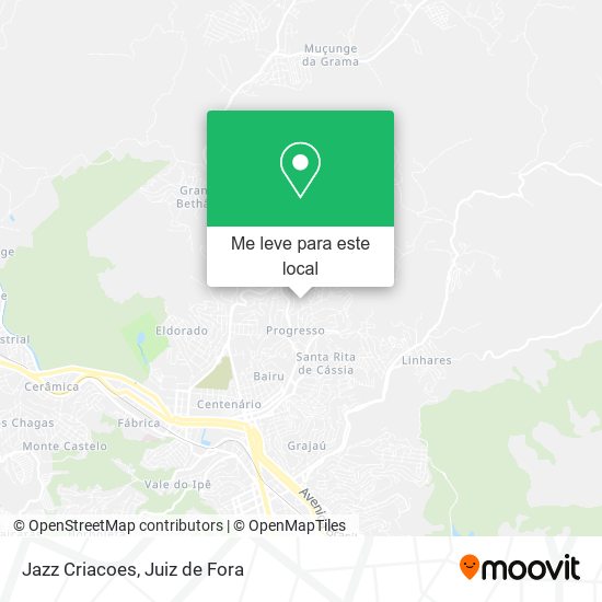 Jazz Criacoes mapa
