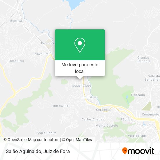 Salão Aguinaldo mapa