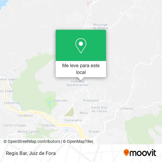 Regis Bar mapa