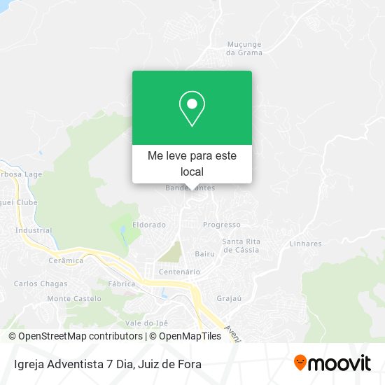 Igreja Adventista 7 Dia mapa