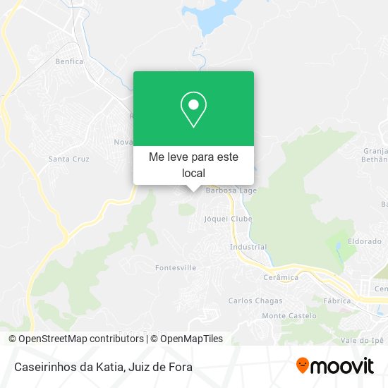 Caseirinhos da Katia mapa