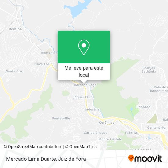 Mercado Lima Duarte mapa