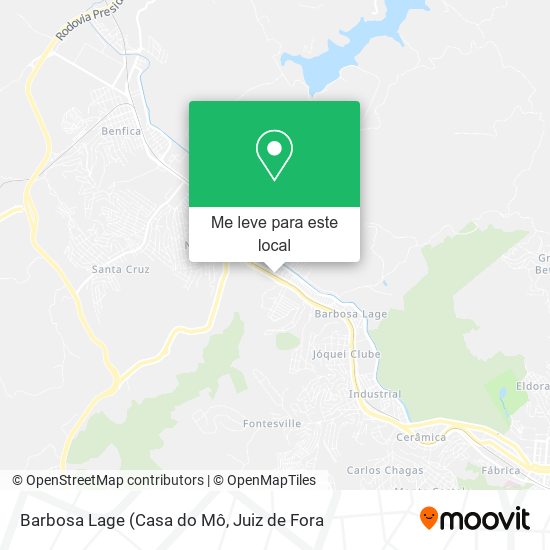 Barbosa Lage mapa