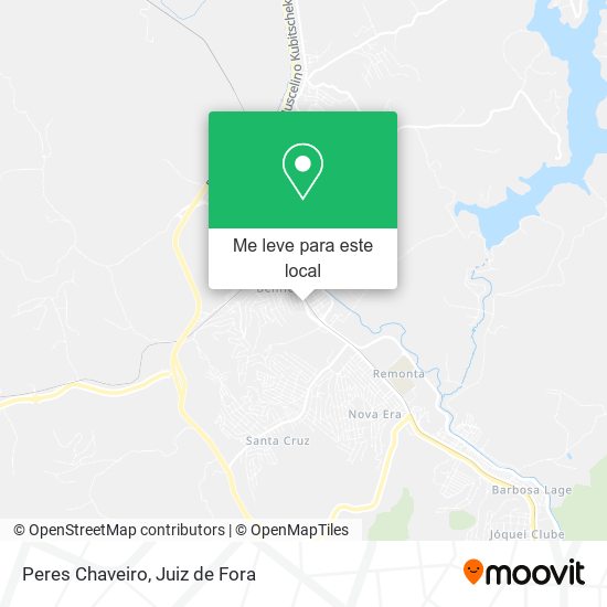 Peres Chaveiro mapa
