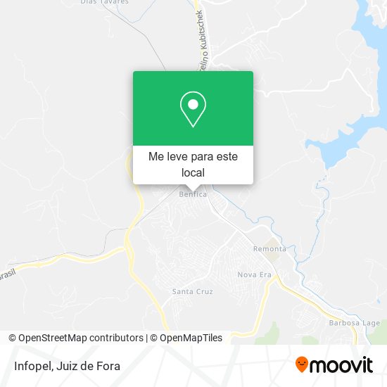 Infopel mapa