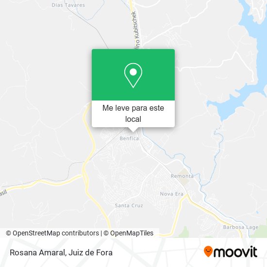 Rosana Amaral mapa