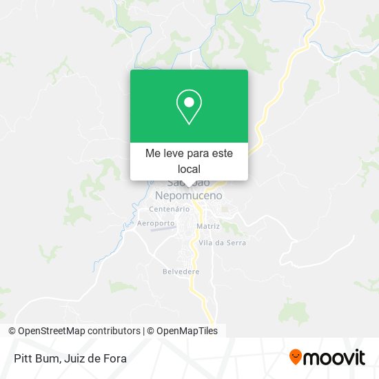 Pitt Bum mapa