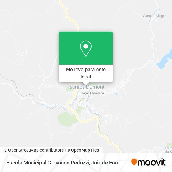 Escola Municipal Giovanne Peduzzi mapa